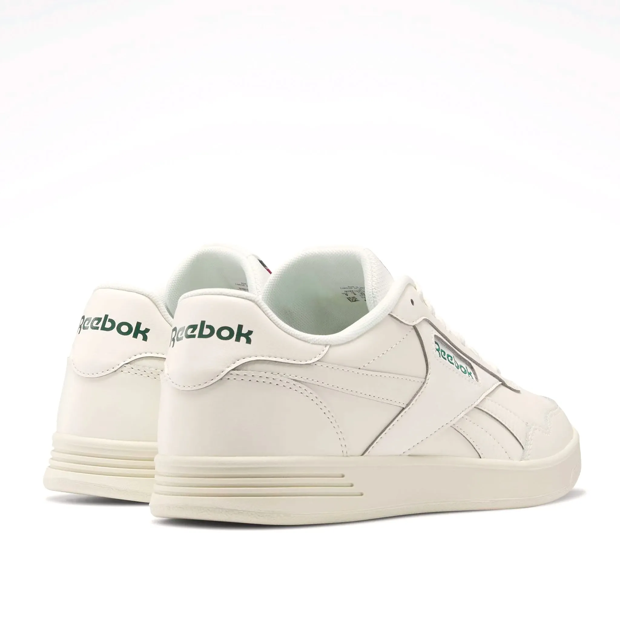 Reebok Court Advance Chalk/Dark Green/Flash Red Sale