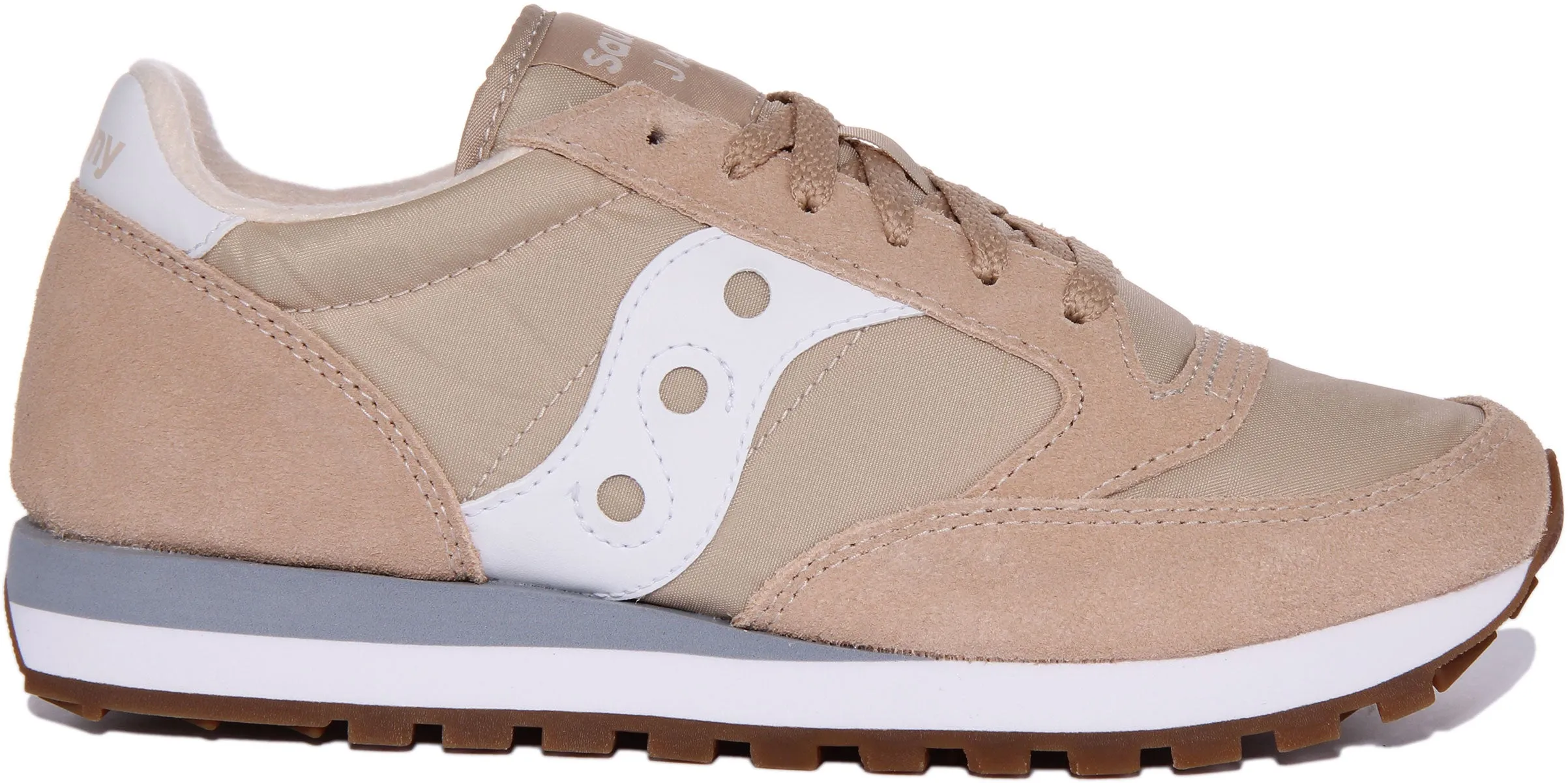 Saucony Jazz Original In White Beige For Men