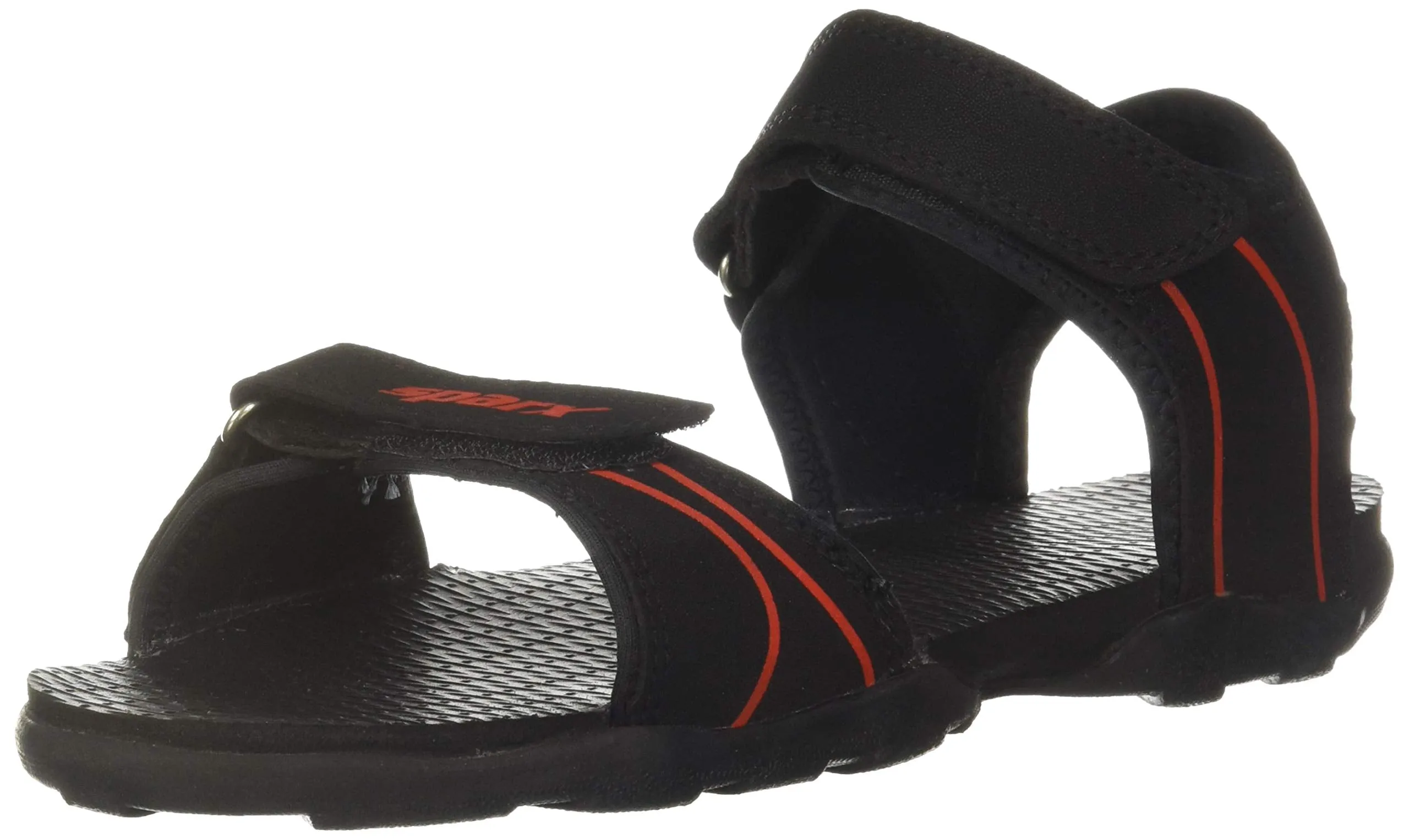 Sparx mens SS0703G Blackred Sandal - 10 UK (SS0703GBKRD0010)