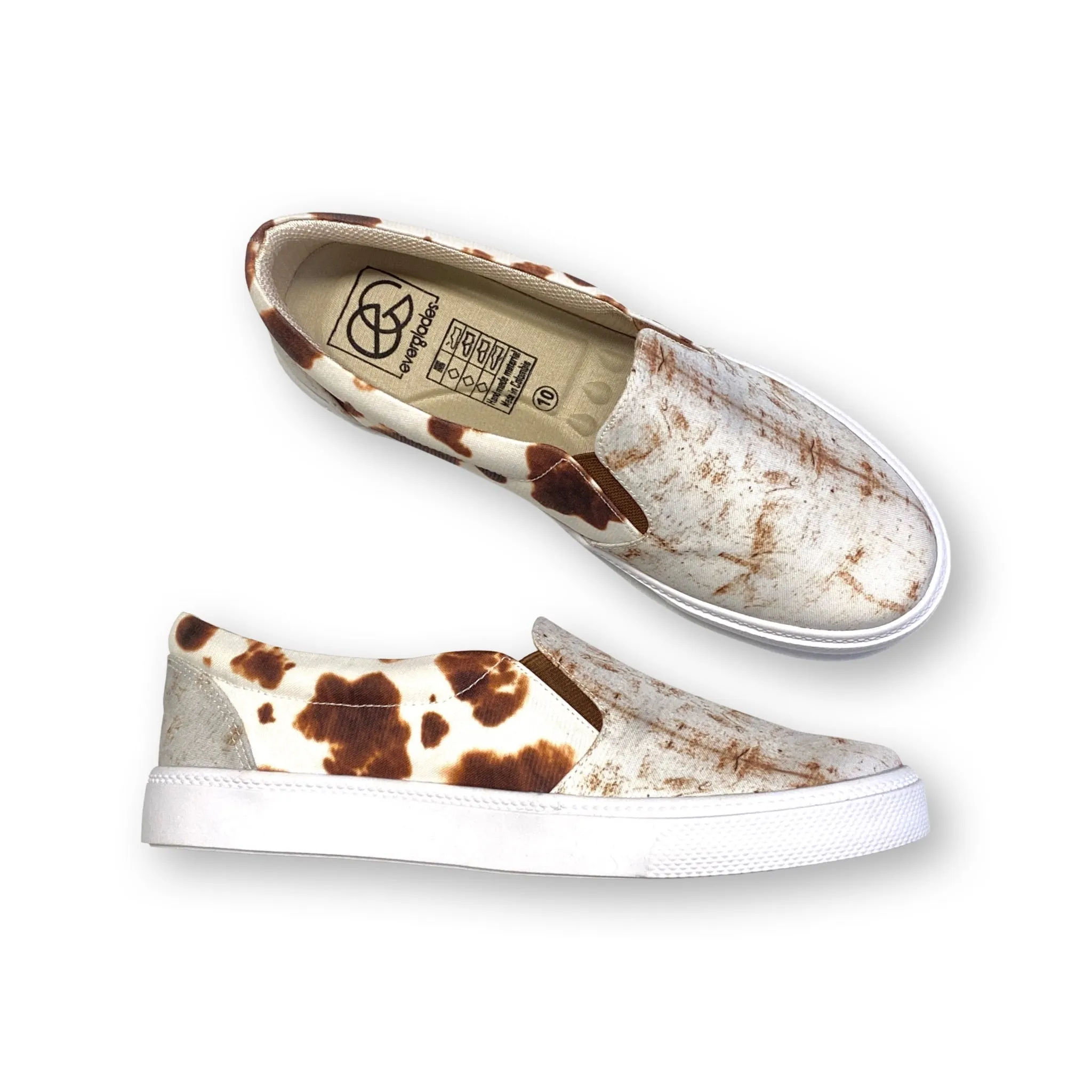 Stylin' Sneakers in Rusted White