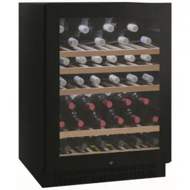 Vintec 50 Bottle Single Zone Wine Cabinet - Black