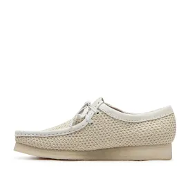 Wallabee Off White Mesh