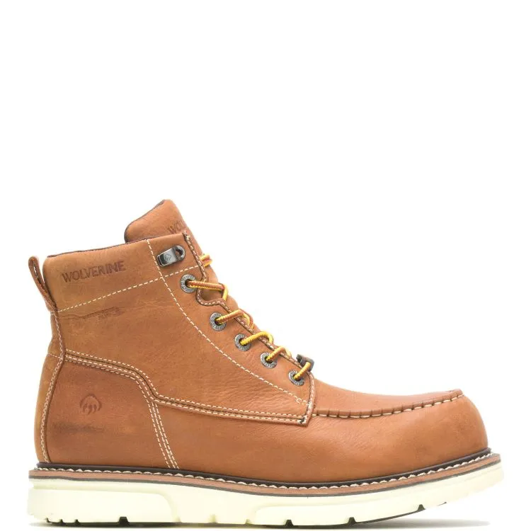 Wolverine Men's I-90 DuraShocks 6" Moc Toe Work Boot