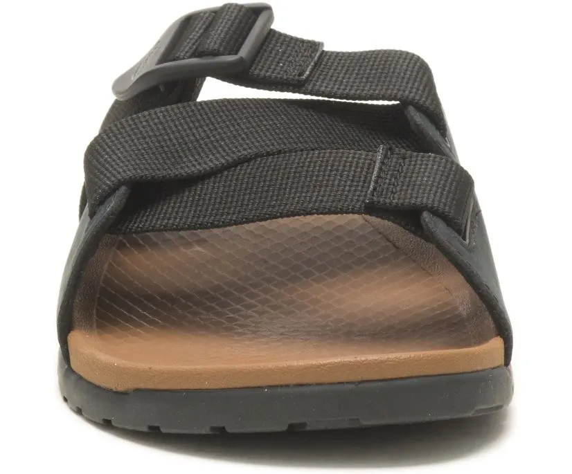 Women's Chaco Lowdown Leather slide Color: Black