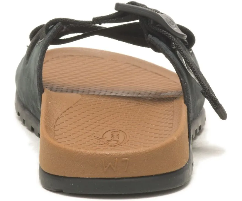 Women's Chaco Lowdown Leather slide Color: Black